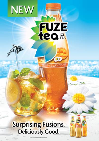 Fuze Summer Peach Black Tea - Shop Tea at H-E-B