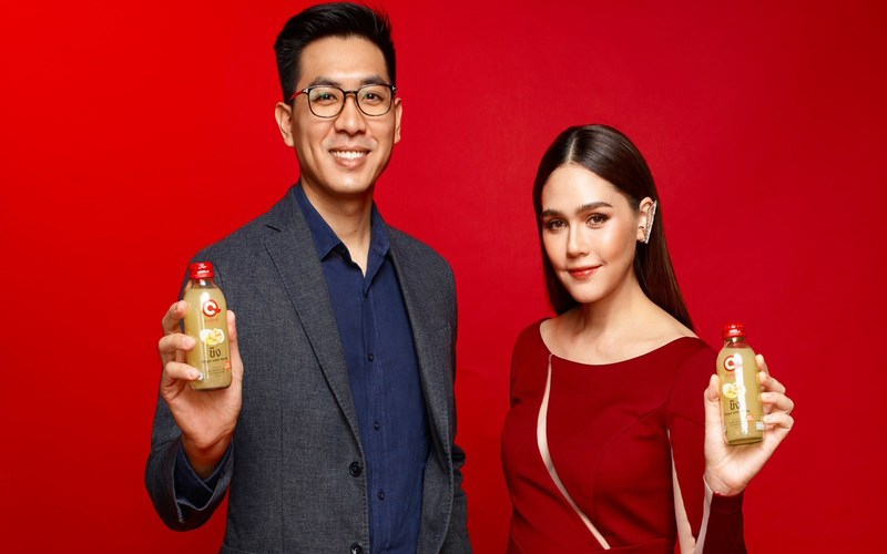 Thailand's QminC brand launches two new RTD herbal-based functional drinks. 'Ginger' and 'Finger Root' for the health-conscious